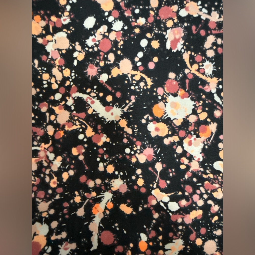 DKNY Sport Paint Splatter Leggings M‎ euc - Picture 5 of 6